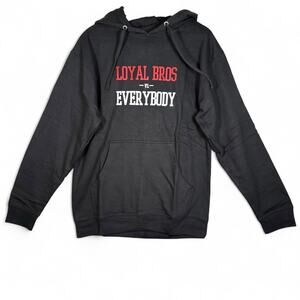 Loyal Bros vs Everybody Hoodie Black Size Medium OTF